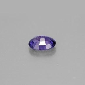 0,70 ctw natürlicher violetter Saphir, Oval Schliff, VS
