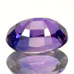 0,73 ctw natürlicher blauer Saphir, Oval Schliff, VS