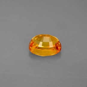 2,13 ctw natürlicher gelber Saphir, Oval Schliff, VS-SI