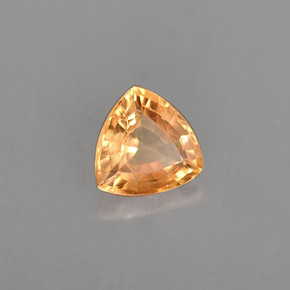 1,02 ctw natürlicher gelber Saphir, Trillion, VS