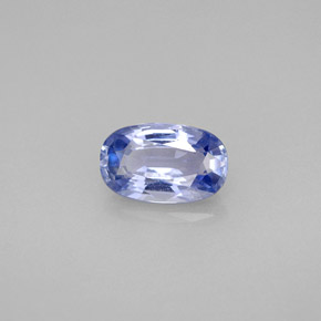 1,57 ctw natürlicher blauer Saphir, Oval Schliff, VS