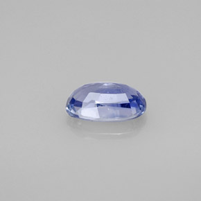 1,57 ctw natürlicher blauer Saphir, Oval Schliff, VS