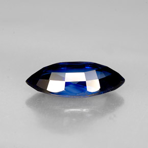 2,53 ctw natürlicher blauer Saphir, Marquise, VVS