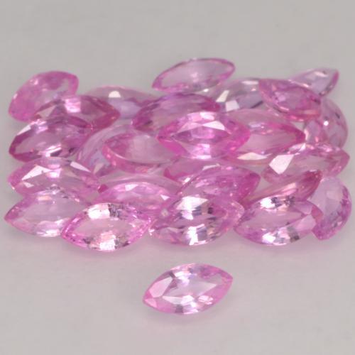 2,91 ct natürliche rosafarbener Saphir-Edelsteine, Marquise, VVS