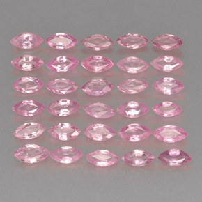  ct natürliche rosafarbener Saphir-Edelsteine, Marquise, VVS