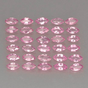  ct natürliche rosafarbener Saphir-Edelsteine, Marquise, VVS