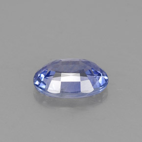 0,92 ctw natürlicher blauer Saphir, Oval Schliff, VVS-VS