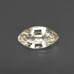 0,60 ctw natürlicher gelber Saphir, Marquise, VS