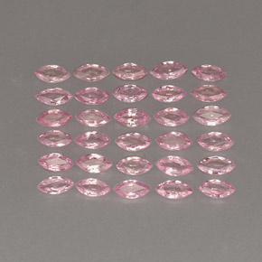 ct natürliche rosafarbener Saphir-Edelsteine, Marquise, VVS