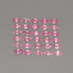  ct natürliche rosafarbener Saphir-Edelsteine, Marquise, VVS