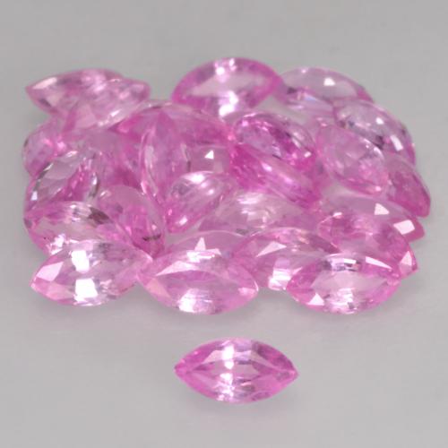 3,45 ct natürliche rosafarbener Saphir-Edelsteine, Marquise, VVS-VS
