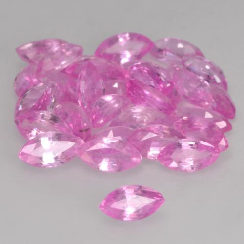 3,45 ct natürliche rosafarbener Saphir-Edelsteine, Marquise, VVS-VS