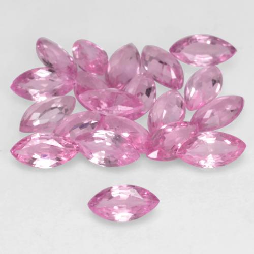 1,99 ct natürliche rosafarbener Saphir-Edelsteine, Marquise, VVS-VS