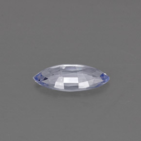 0,56 ctw natürlicher blauer Saphir, Marquise, VVS