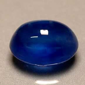 2,08 ctw natürlicher blauer Saphir, Transparent, Transparent / Lichtdurchlässig