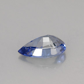 1,12 ctw natürlicher blauer Saphir, Birnenform, VS