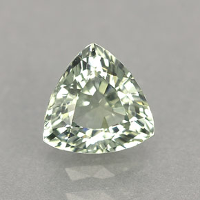 1,06 ctw natürlicher grüner Saphir, Trillion, VVS
