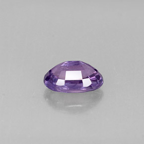 0,63 ctw natürlicher violetter Saphir, Oval Schliff, VVS