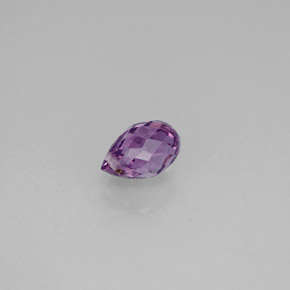 0,92 ctw natürlicher violetter Saphir, Briolette, VS