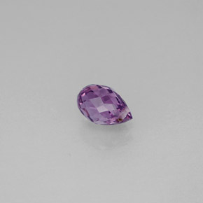 0,92 ctw natürlicher violetter Saphir, Briolette, VS