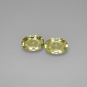  ct natürliche grüner Saphir-Edelsteine, Oval Schliff, VVS