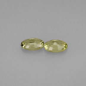  ct natürliche grüner Saphir-Edelsteine, Oval Schliff, VVS