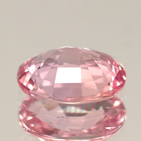 9,17 ctw natürlicher Pink Saphir, Oval Schliff, VVS
