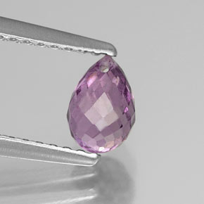0,95 ctw natürlicher violetter Saphir, Briolette, VS-SI
