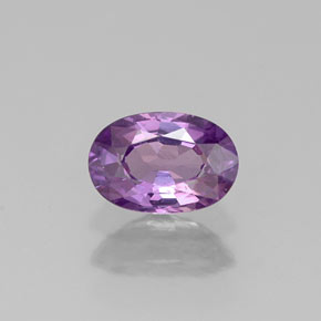 0,61 ctw natürlicher violetter Saphir, Oval Schliff, VS