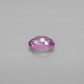 0,64 ctw natürlicher violetter Saphir, Oval Schliff, VS