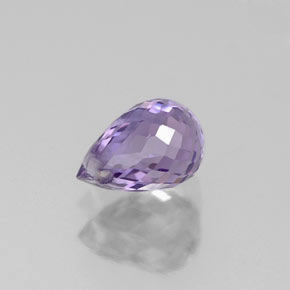 0,81 ctw natürlicher violetter Saphir, Briolette, VS