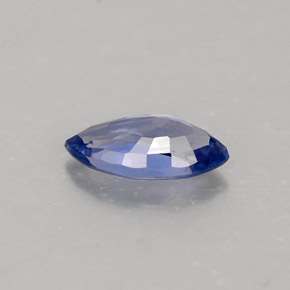0,52 ctw natürlicher blauer Saphir, Marquise, VVS-VS