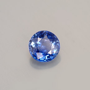 0,93 ctw natürlicher blauer Saphir, Rundschliff, VS