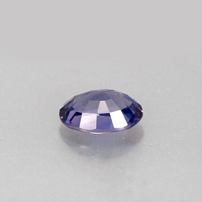 0,57 ctw natürlicher blauer Saphir, Oval Schliff, VS