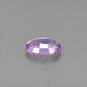 0,61 ctw natürlicher violetter Saphir, Oval Schliff, VVS-VS