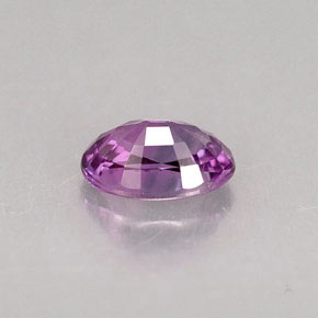 0,63 ctw natürlicher violetter Saphir, Oval Schliff, VVS-VS