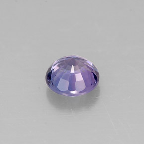 0,51 ctw natürlicher violetter Saphir, Rundschliff, VS
