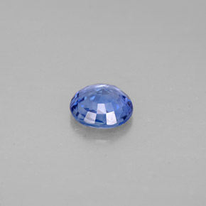 0,69 ctw natürlicher blauer Saphir, Rundschliff, VS