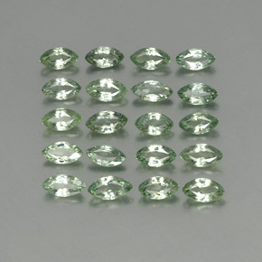  ct natürliche grüner Saphir-Edelsteine, Marquise, VS