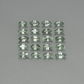 4,39 ct natürliche grüner Saphir-Edelsteine, Marquise, VS