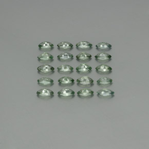4,39 ct natürliche grüner Saphir-Edelsteine, Marquise, VS
