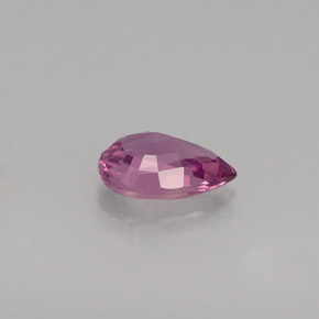 0,52 ctw natürlicher violetter Saphir, Birnenform, VVS