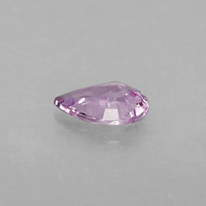 0,39 ctw natürlicher violetter Saphir, Birnenform, VVS