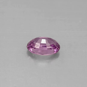 0,63 ctw natürlicher violetter Saphir, Oval Schliff, VVS-VS