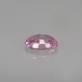 0,63 ctw natürlicher violetter Saphir, Oval Schliff, VVS