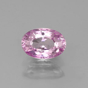0,66 ctw natürlicher violetter Saphir, Oval Schliff, VVS