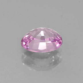 0,66 ctw natürlicher violetter Saphir, Oval Schliff, VVS