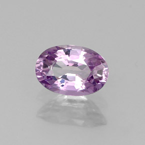 0,61 ctw natürlicher violetter Saphir, Oval Schliff, VVS-VS