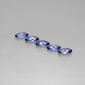  ct natürliche blauer Saphir-Edelsteine, Marquise, VS