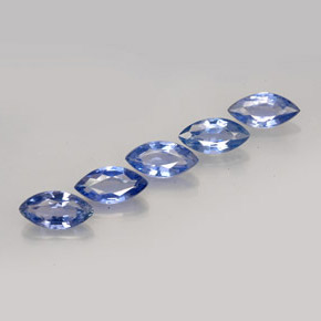  ct natürliche blauer Saphir-Edelsteine, Marquise, VS